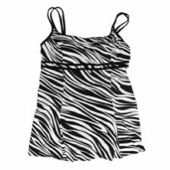 Great Lengths Other - 🦓 Great Lengths Zebra Print Swim Suit 🦓